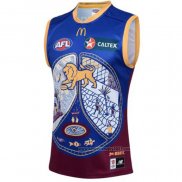 Camiseta Brisbane Lions AFL 2024 Indigena