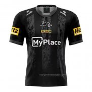 Camiseta Penrith Panthers Rugby 2025 Entrenamiento Negro