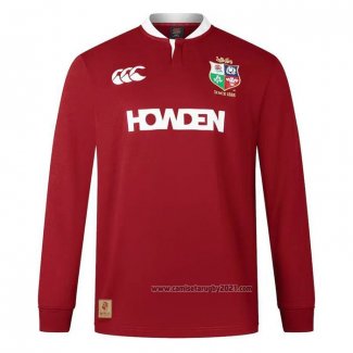 Camiseta British Irish Lions Mangas Larga Rugby 2025 Local