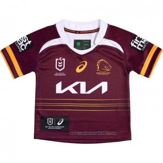 Camiseta Ninos Brisbane Broncos Rugby 2025 Local